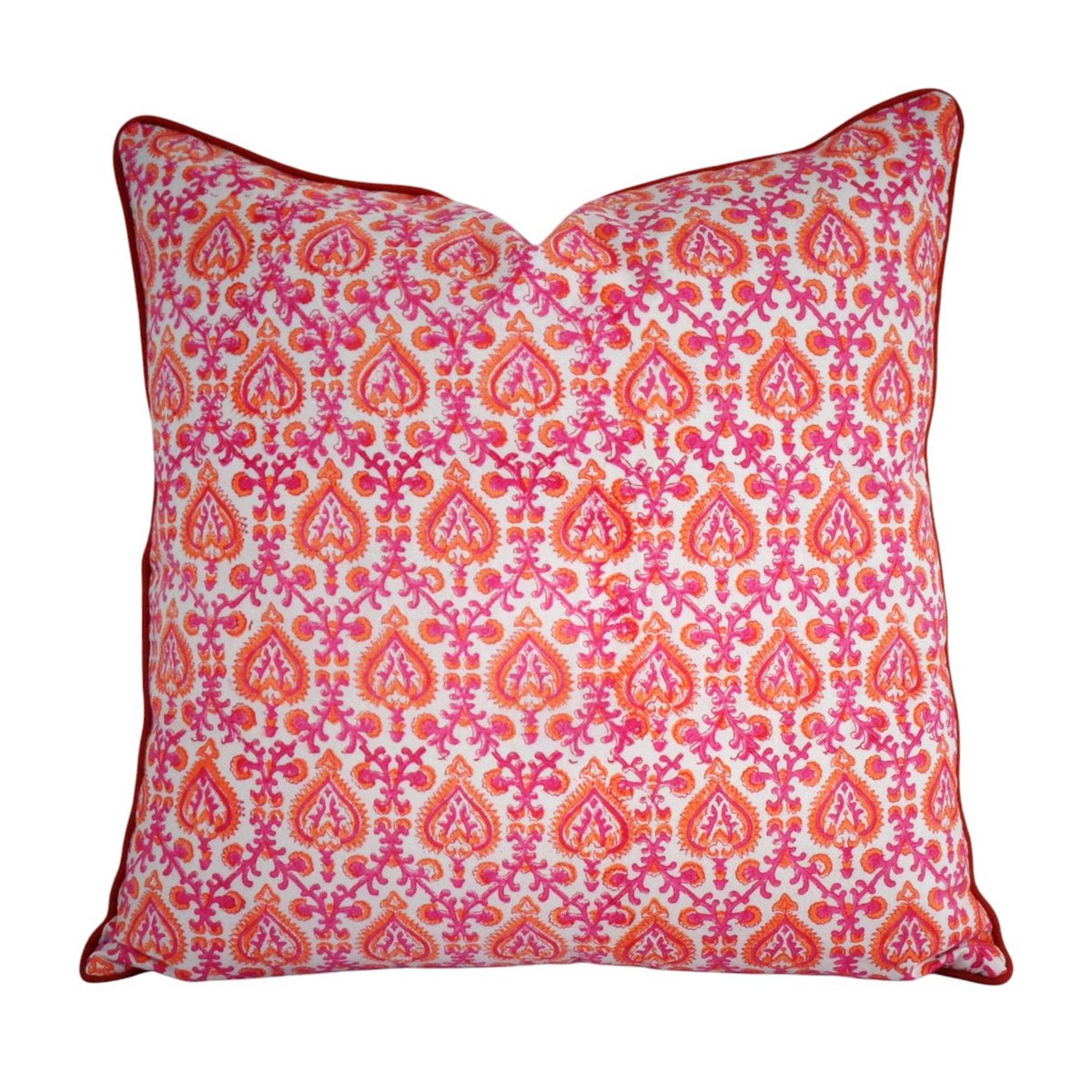 Housse de coussin Jaipur orange, rose, ARCHIV