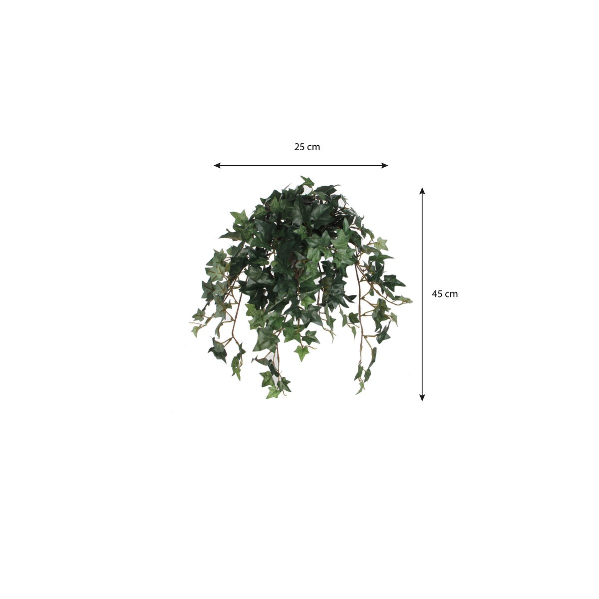 Plante artificielle suspendue IVY vert, MICA DECORATIONS