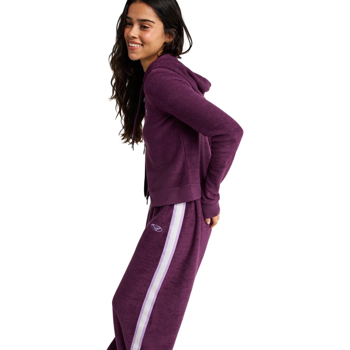 Pantalon de jogging BEACHY KEEN. violet blackberry wine, ROXY