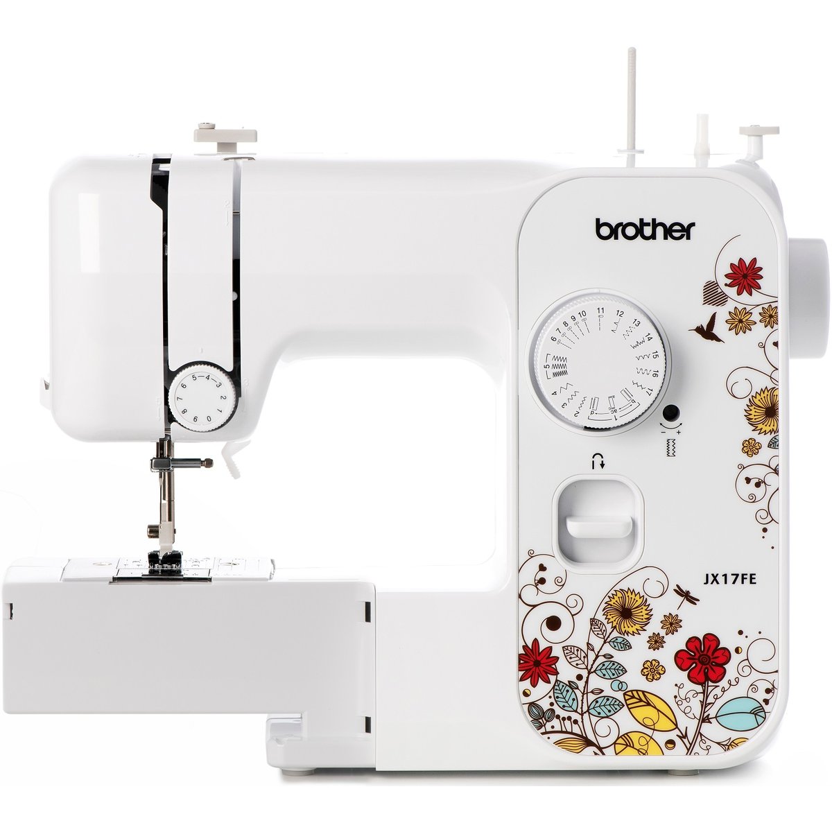 Machines à coudre JX17FE blanc, BROTHER