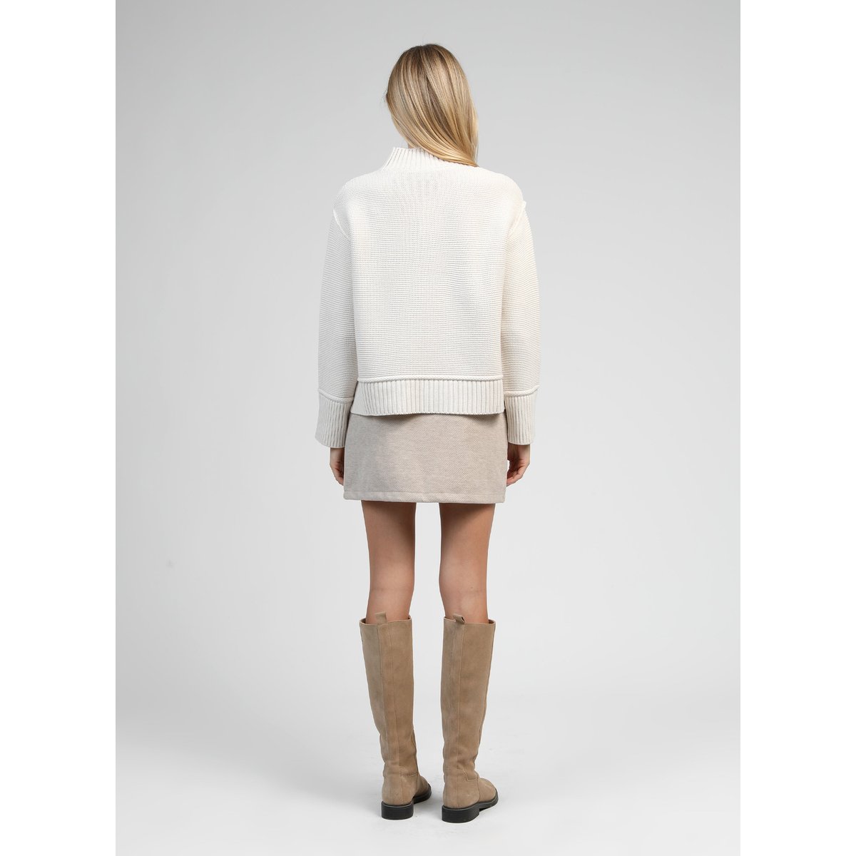 Jupe Courte JULINIA beige, AN'GE