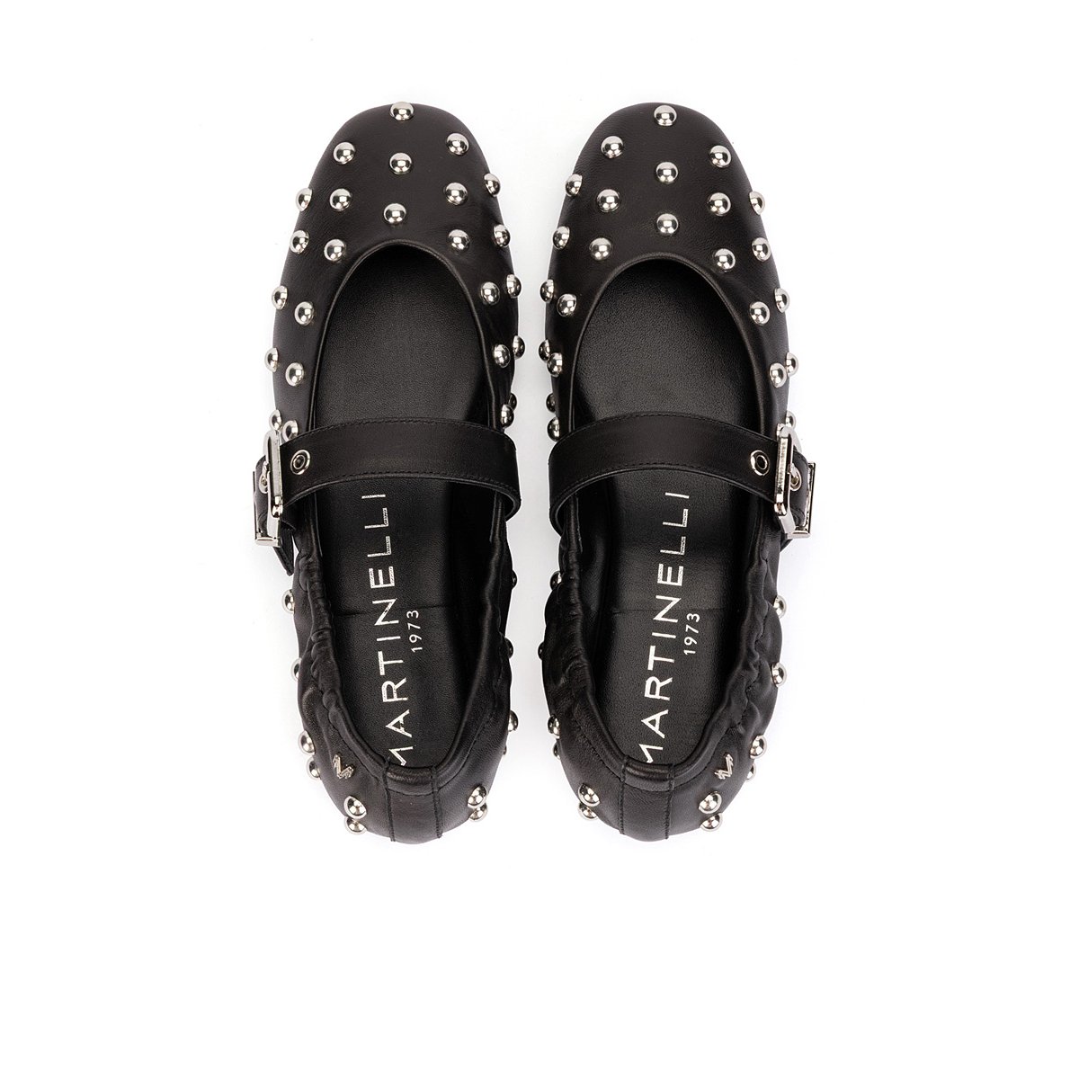 Ballerines cuir Colette black, MARTINELLI