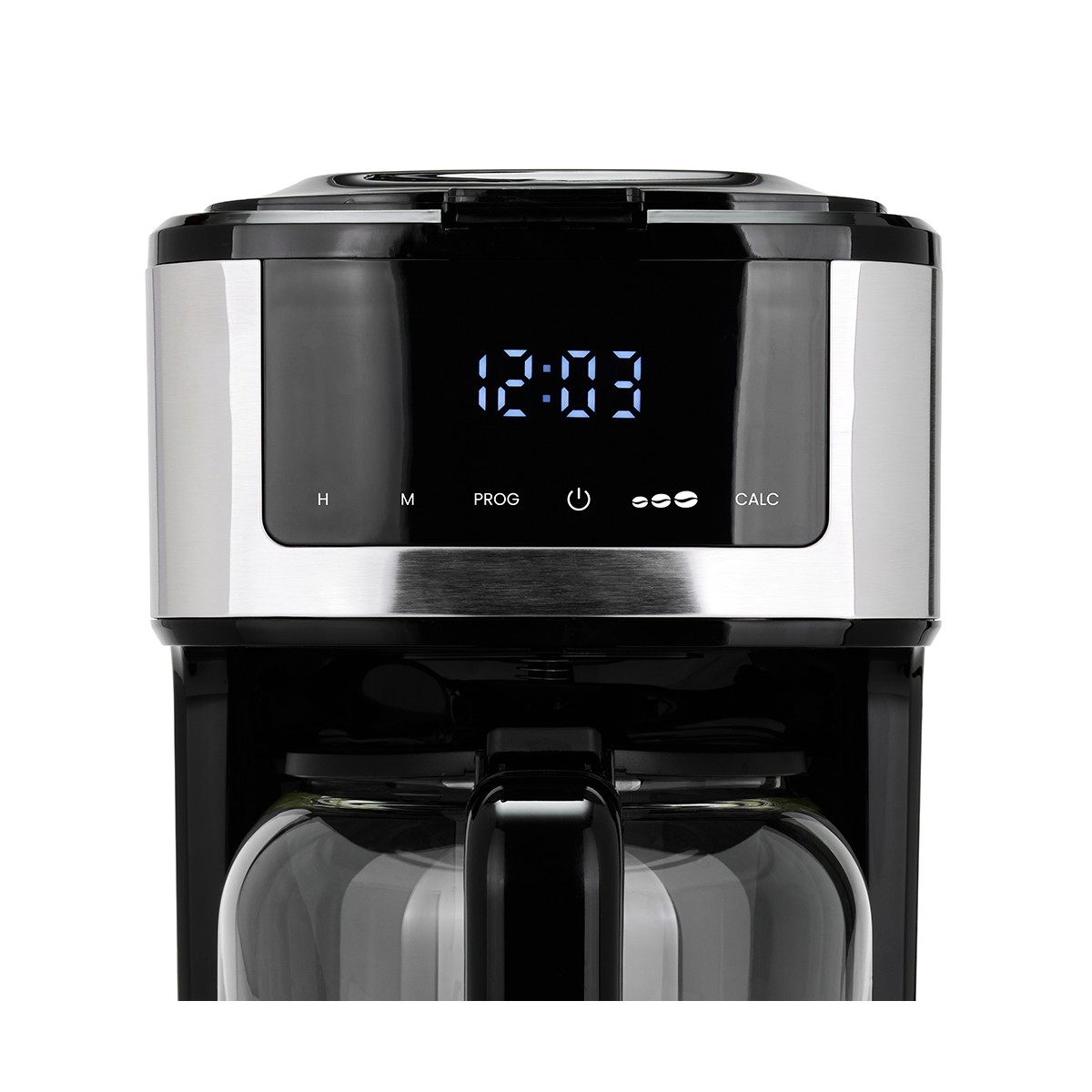Cafetière électrique programmable noir, LIVOO
