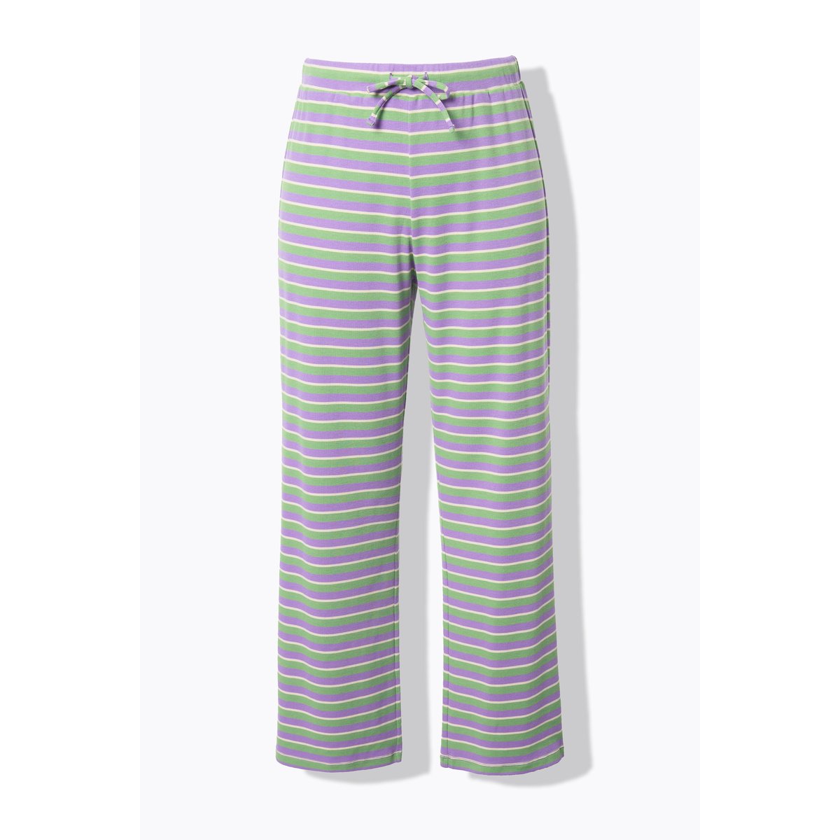 Pantalon en jersey à rayures violet, STUDIO UNTOLD