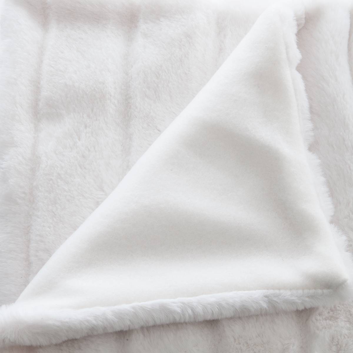Plaid MANOIR blanc, ATMOSPHERA