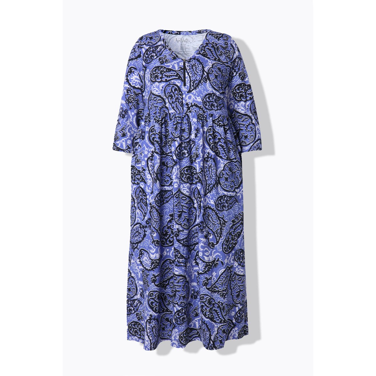 Robe, Motif Paisley, Coupe A-Ligne marine, ULLA POPKEN