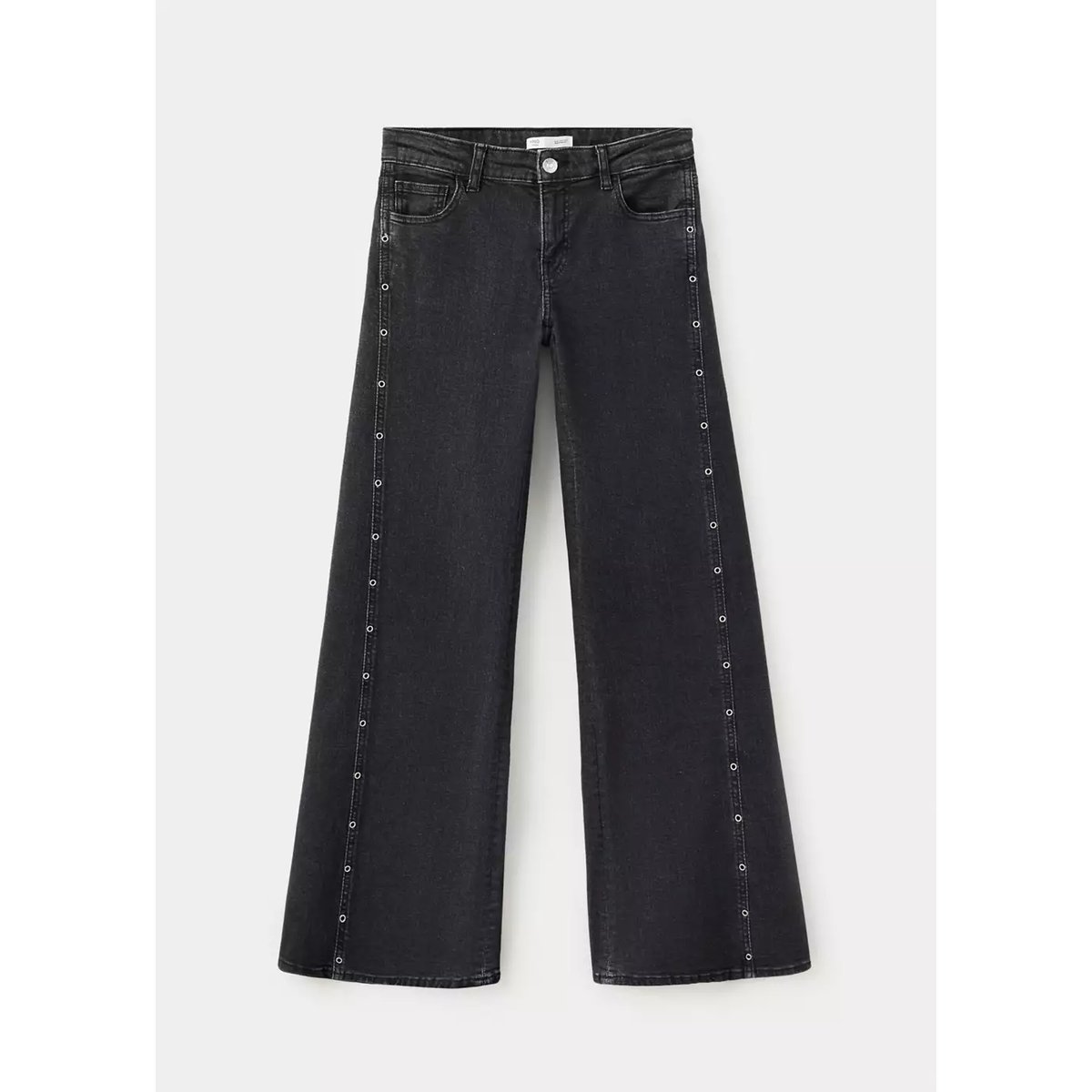 Jeans storm black denim, MANGO TEEN