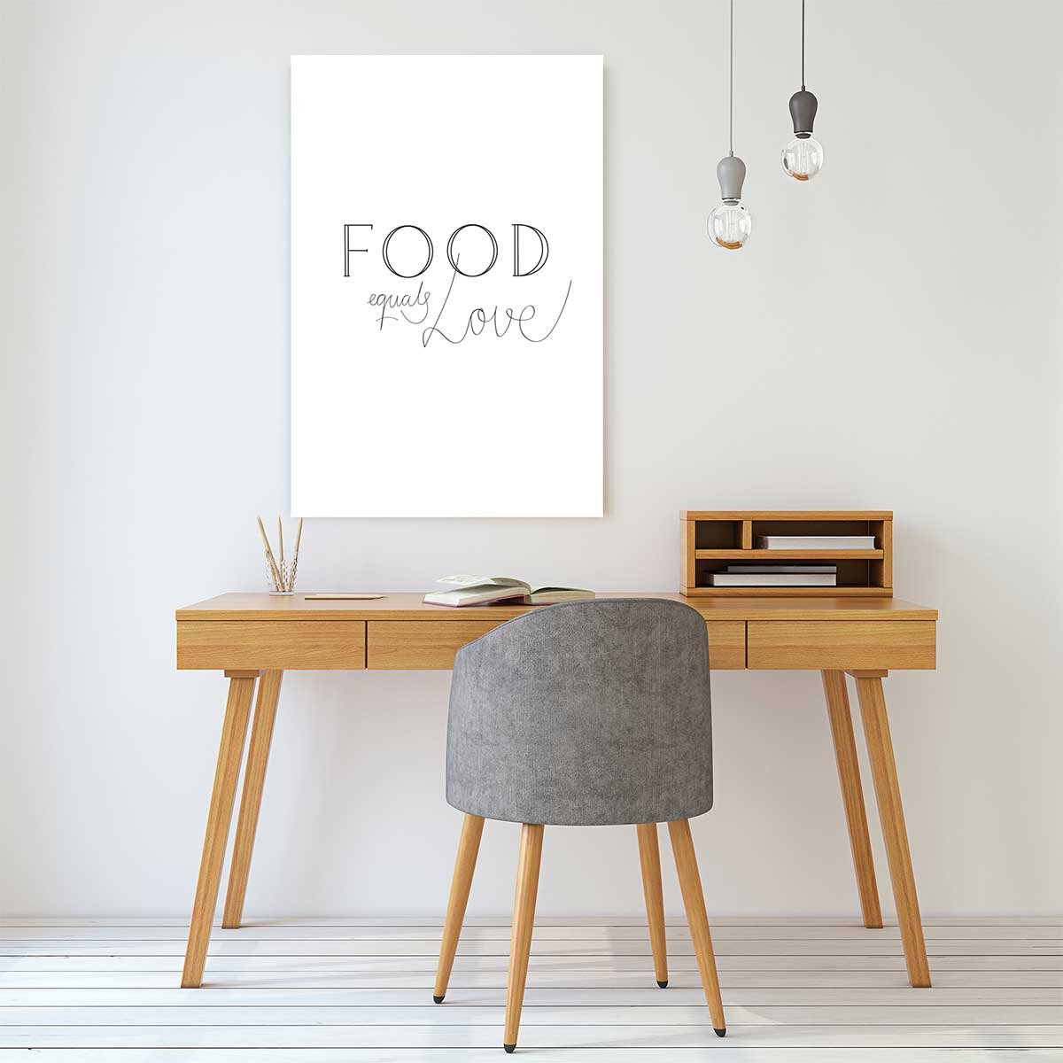 Tableau food love tableau alu dibond, HEXOA