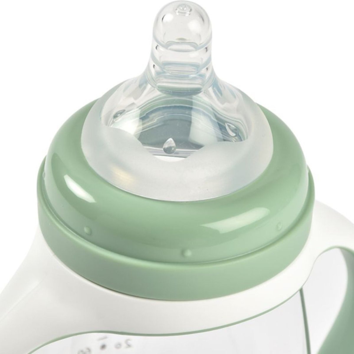 Biberon d'apprentissage vert sauge, blanc, BEABA