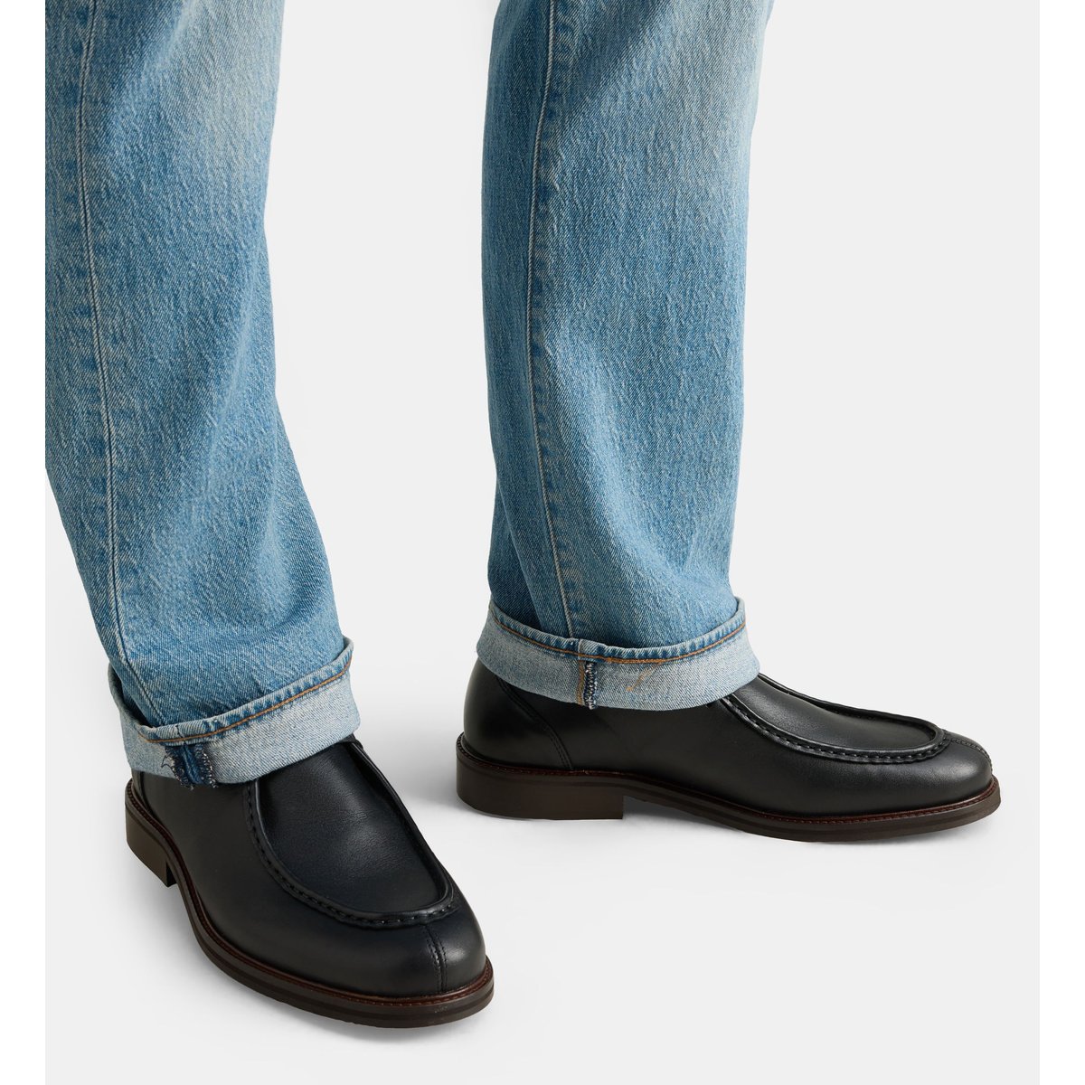 Derbies bout chasse ode cuir noir, COMPTOIR GL