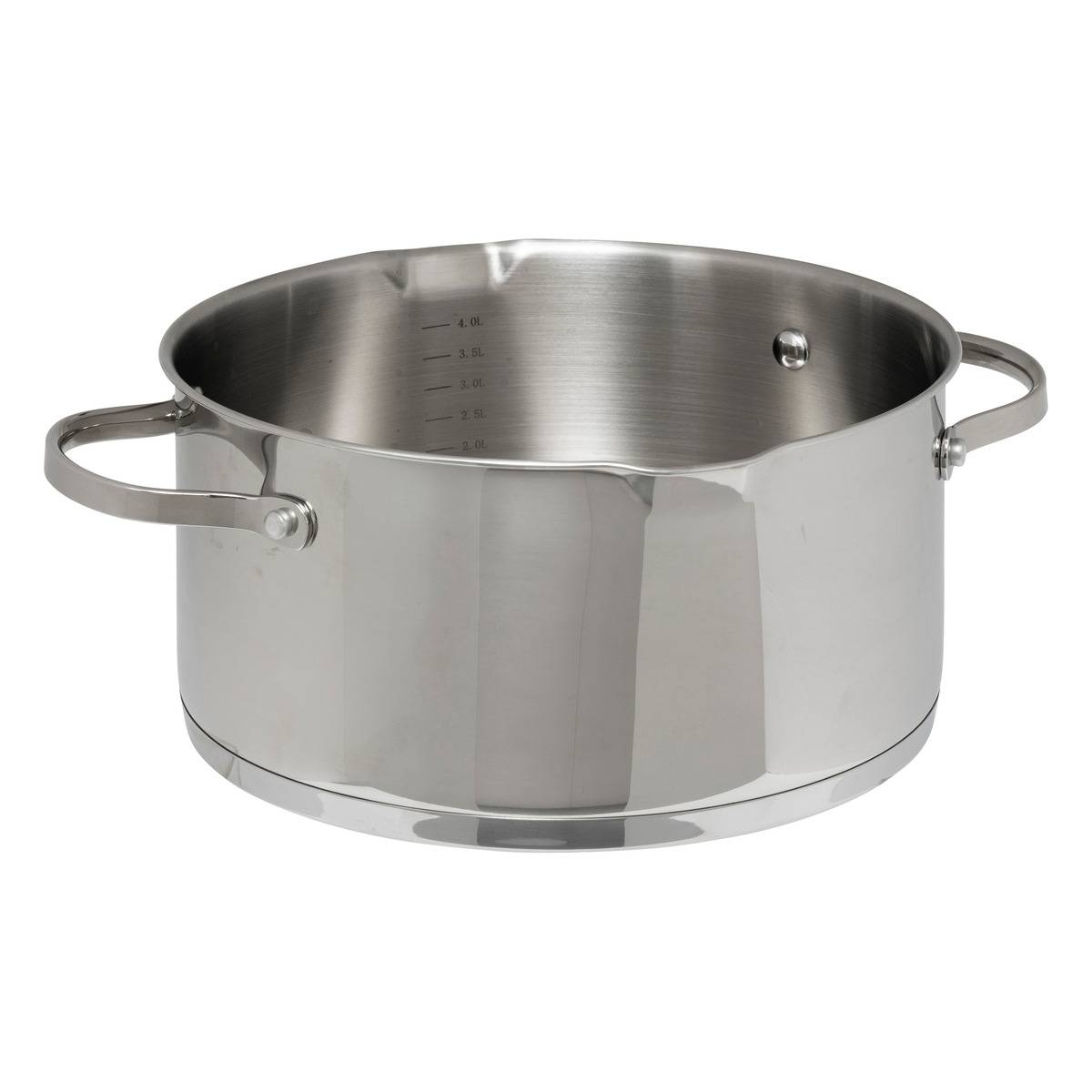 Faitout en inox RESILIENCE argent, 5FIVE SIMPLY SMART