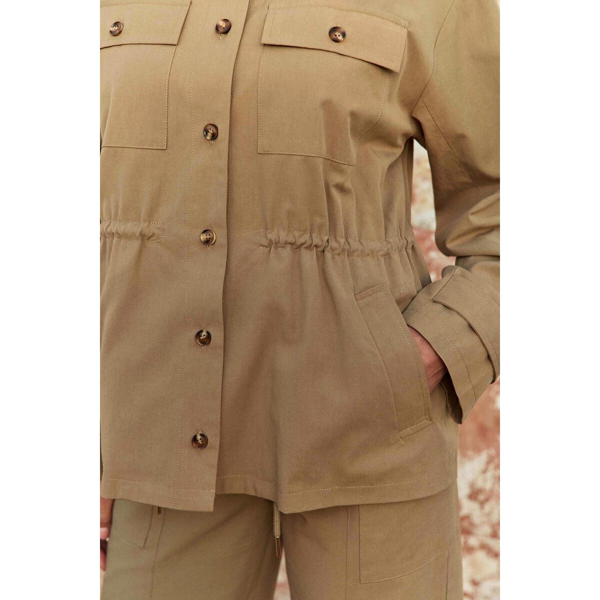 Nopal Safari Jacket taupe, LA PETITE ETOILE