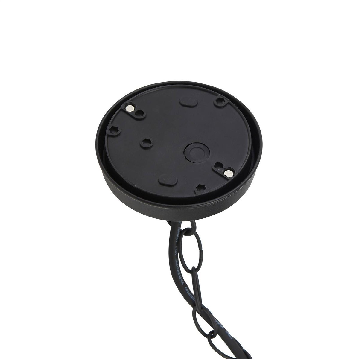 Luminaire extérieur en aluminium, Luciane noir, givré, LINDBY