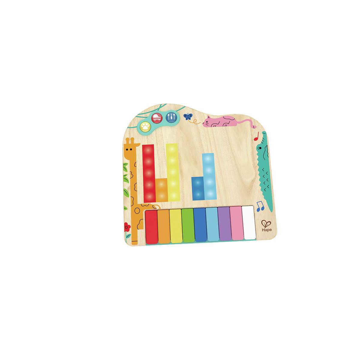 Piano numérique dynamique multicolore, HAPE