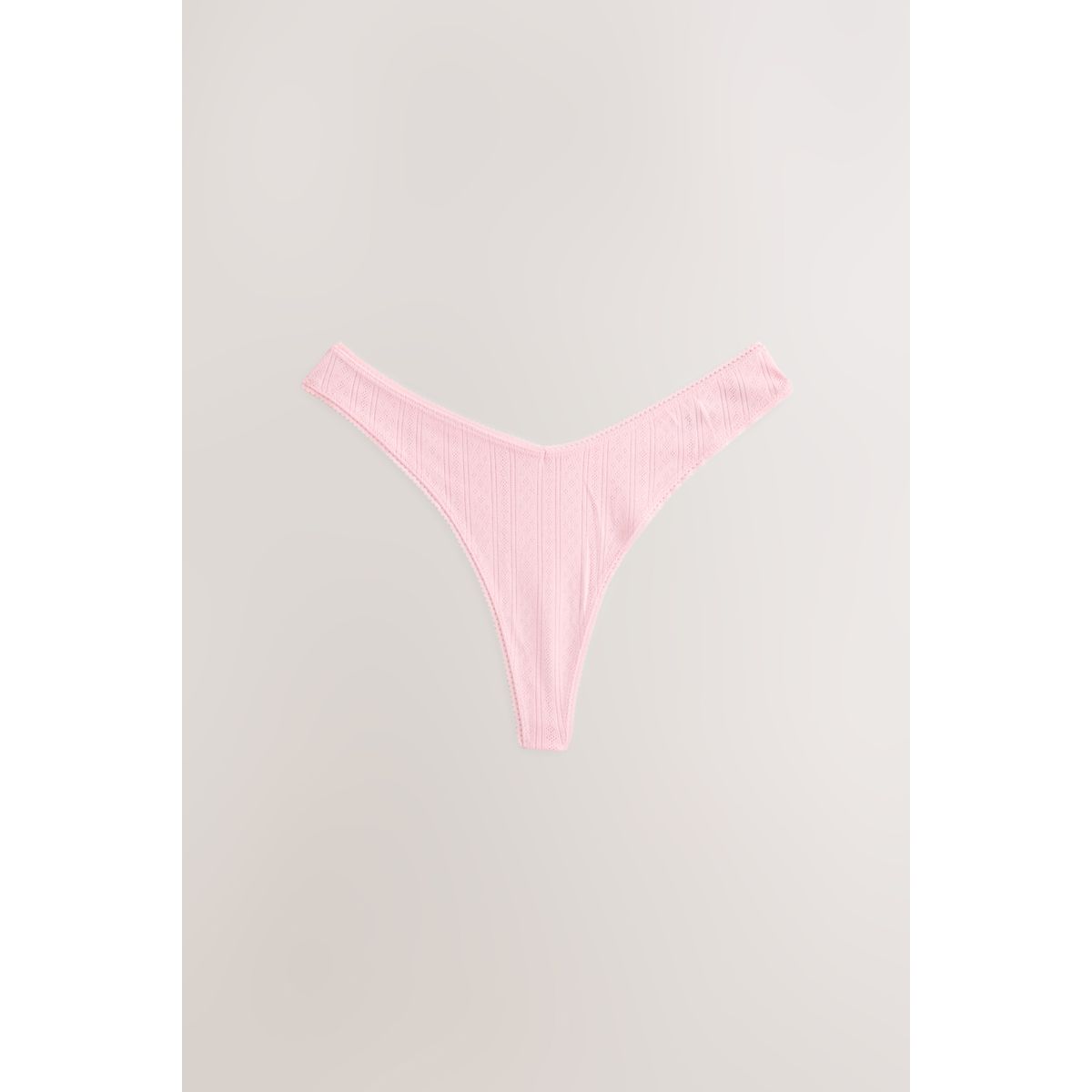 Culotte en pointelle, lot de 3 bleu/rose/crème, NEXT