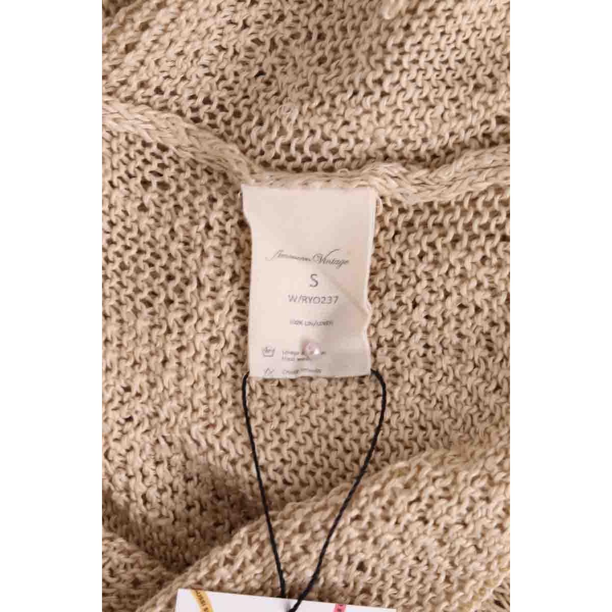 Pull - Très Bon État beige, AMERICAN VINTAGE