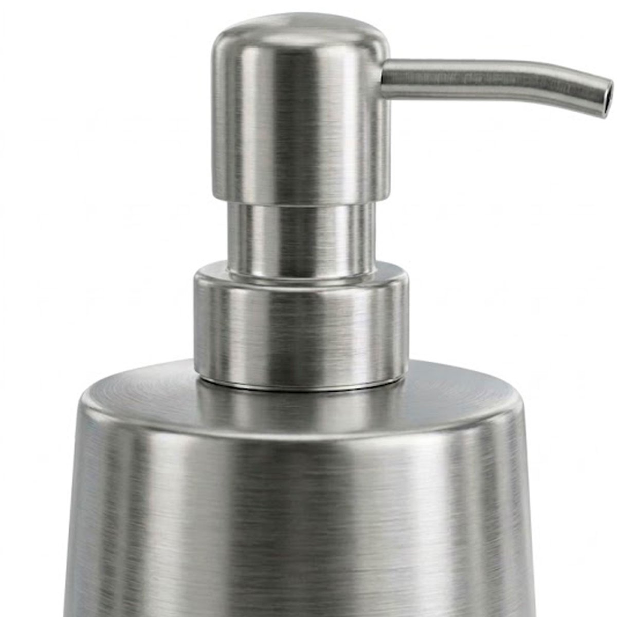 Distributeur de savon en inox 18/8 8x8x17cm argent, WADIGA