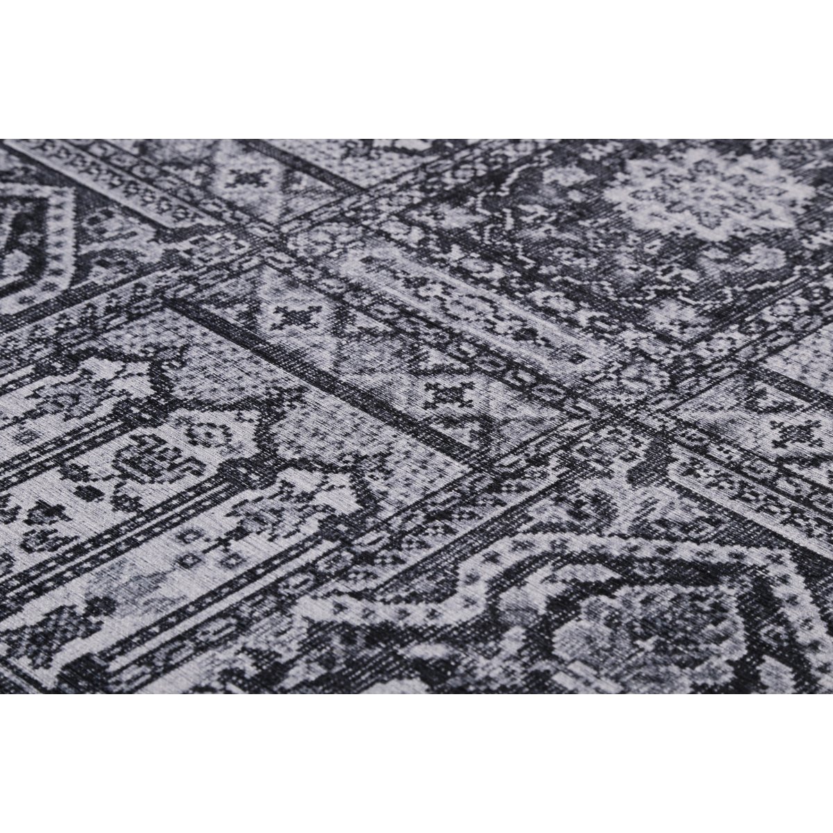 Tapis salon inspiration Orient Vintage ,  Fresh Bachtiar gris, WECON HOME