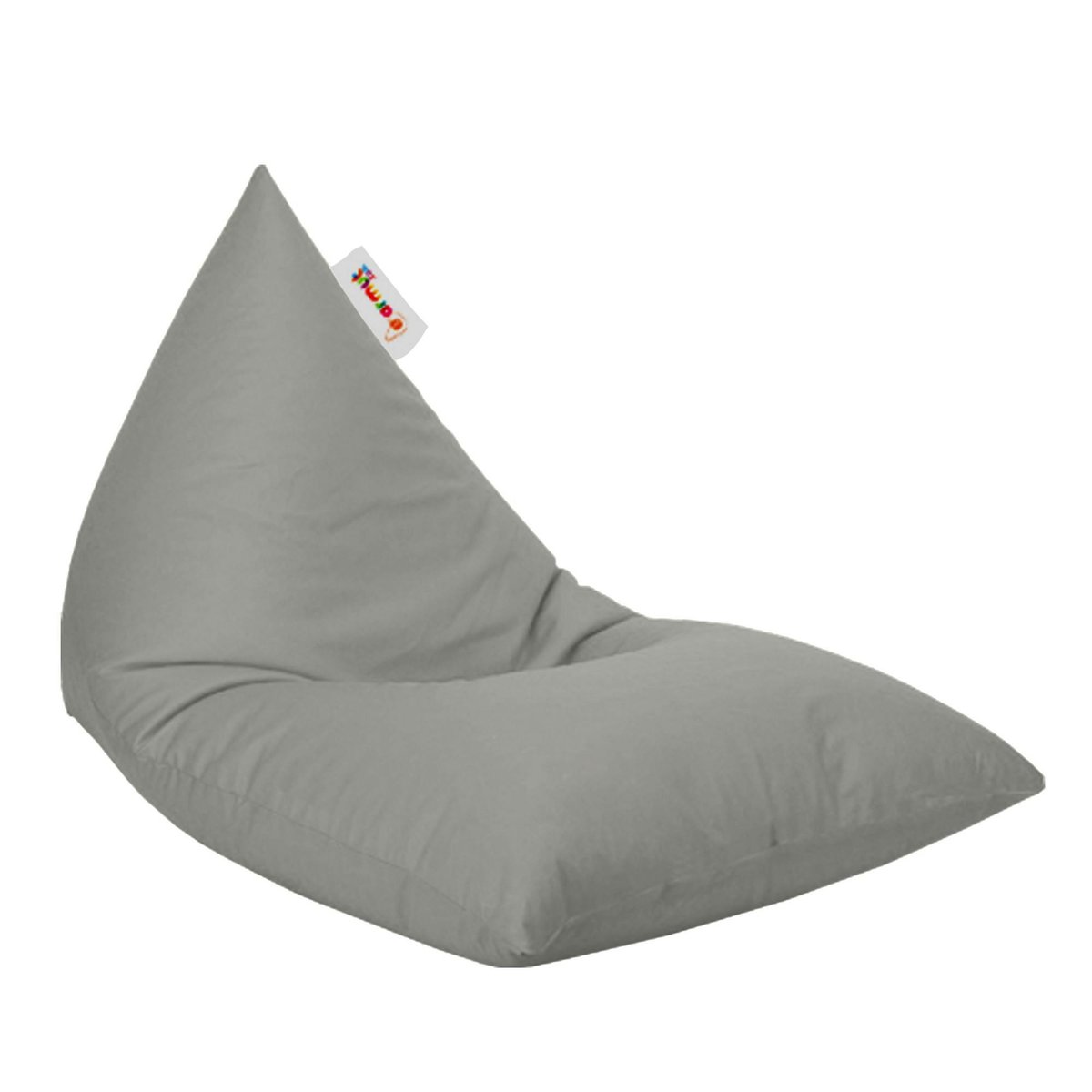 Pouf berlingot pour jardin et terrasse ARTA gris, PIER IMPORT