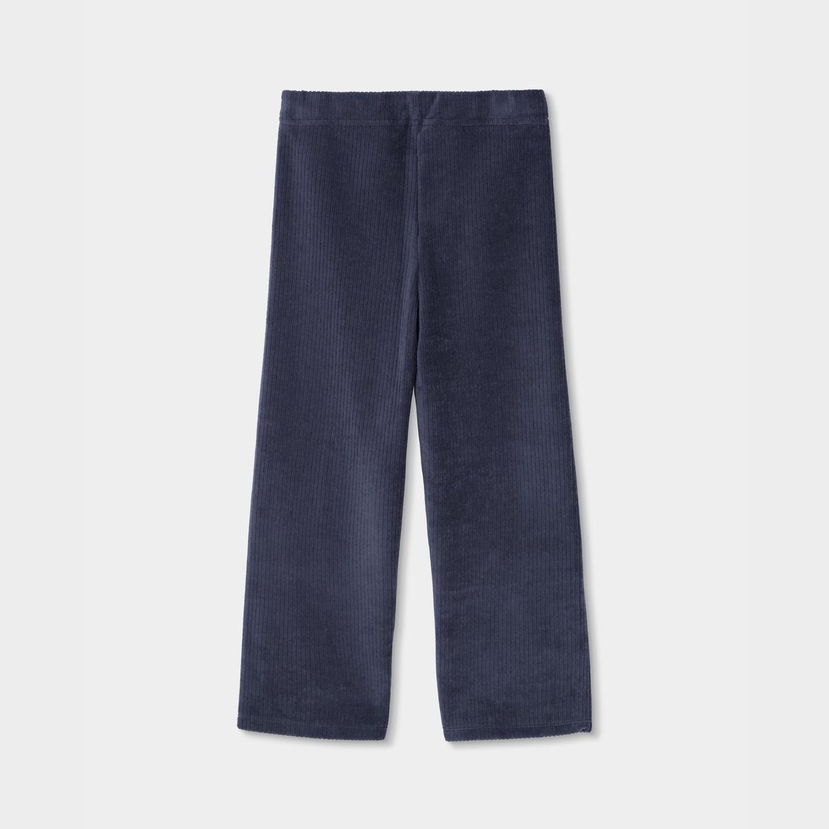 Pantalon en velours cotelé fille bleu, BOBOLI