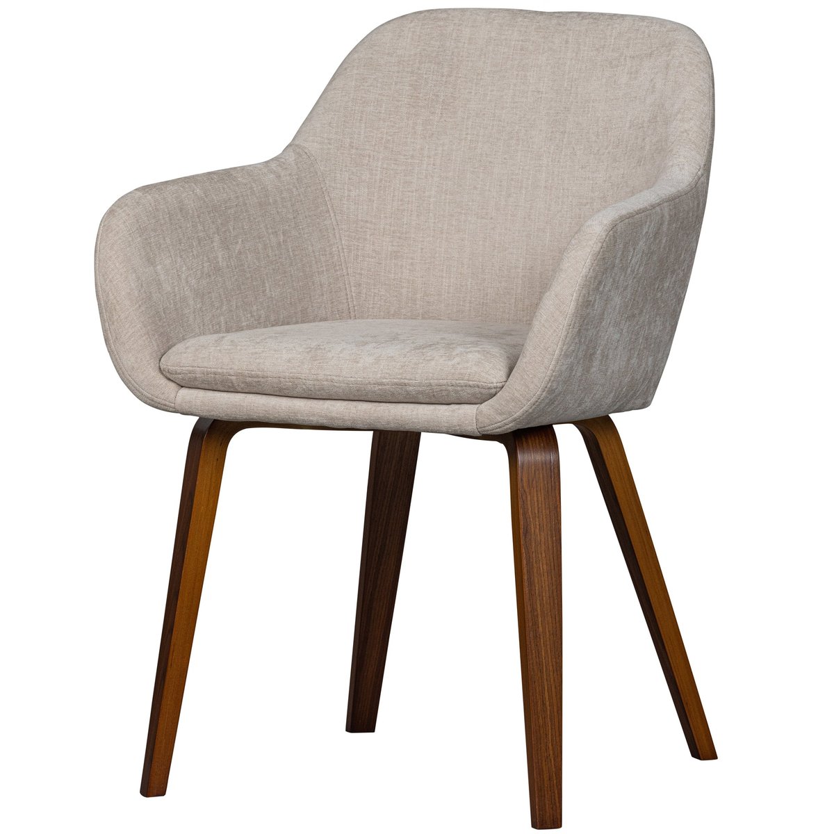 Chaises de table velours BASE sand, VTWONEN