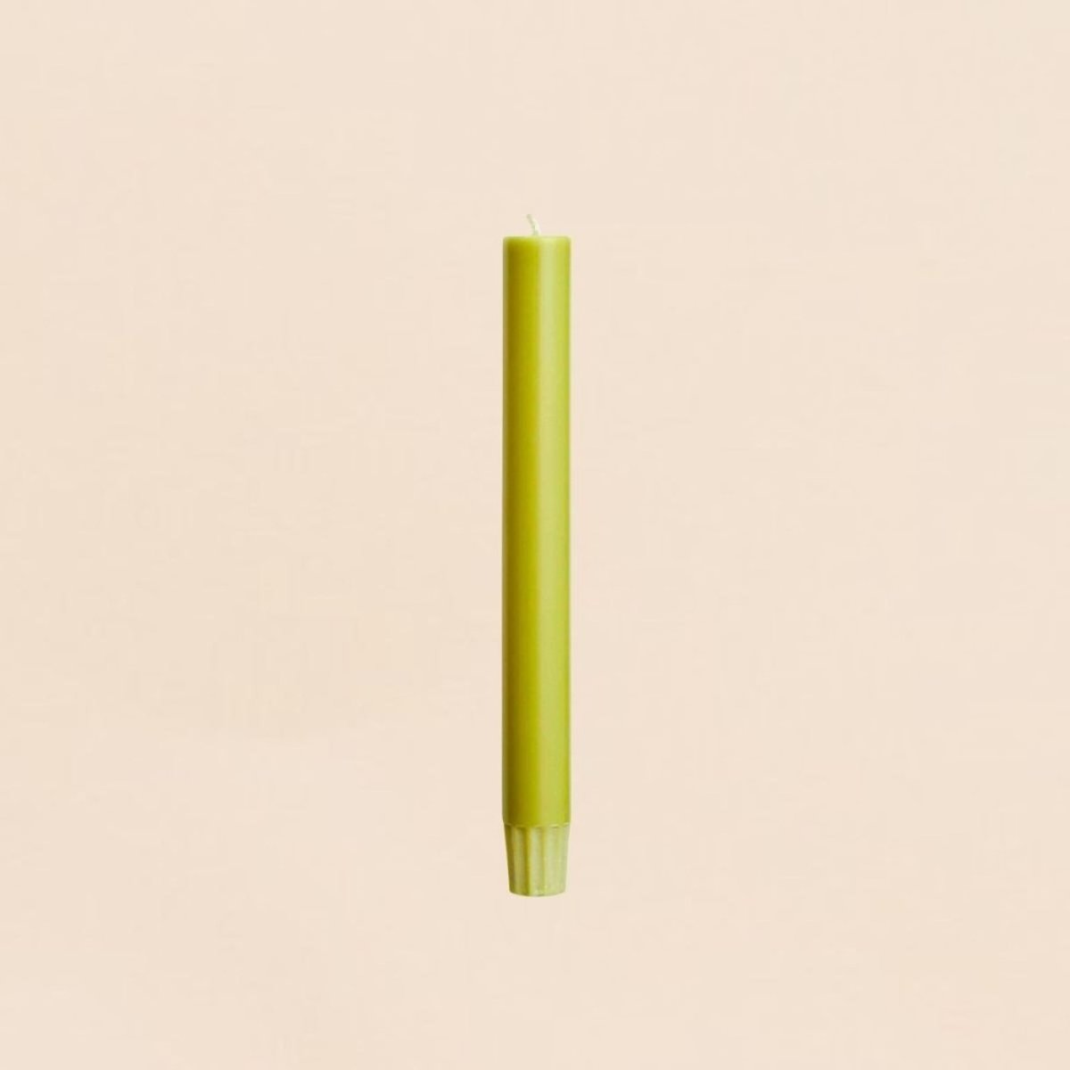Set de 10 bougies cierges 20 cm vert clair, ORIGINALHOME