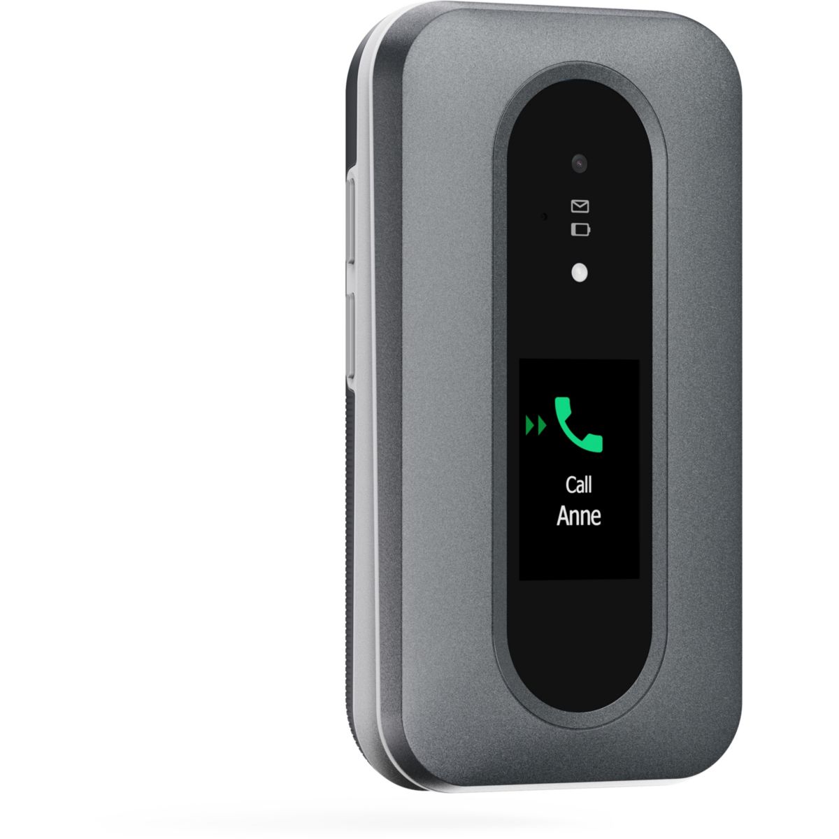 Téléphone portable Leva L30 Graphite/Blanc couleur unique, DORO