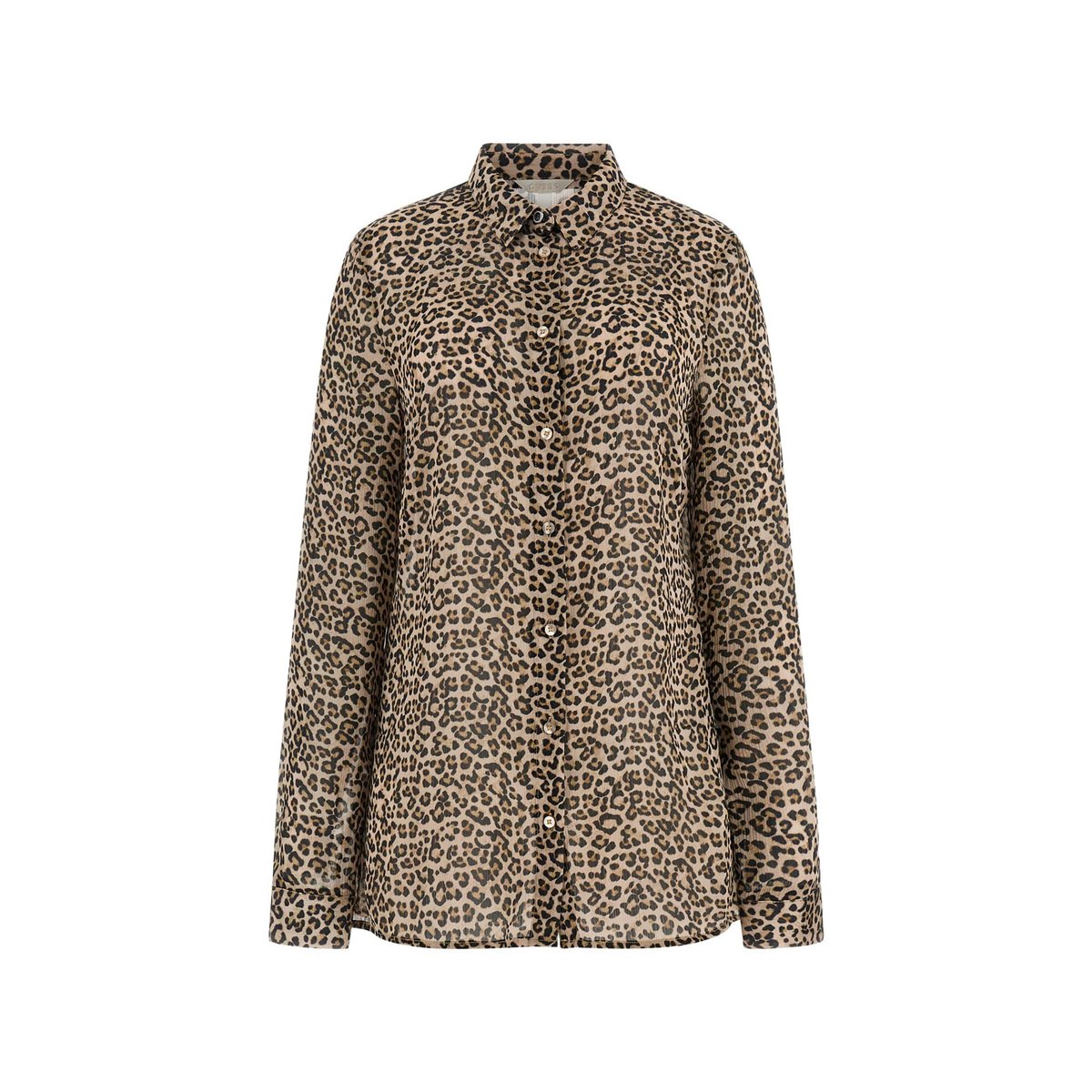 Chemise Mousseline Imprimé Léopard animalier, GUESS