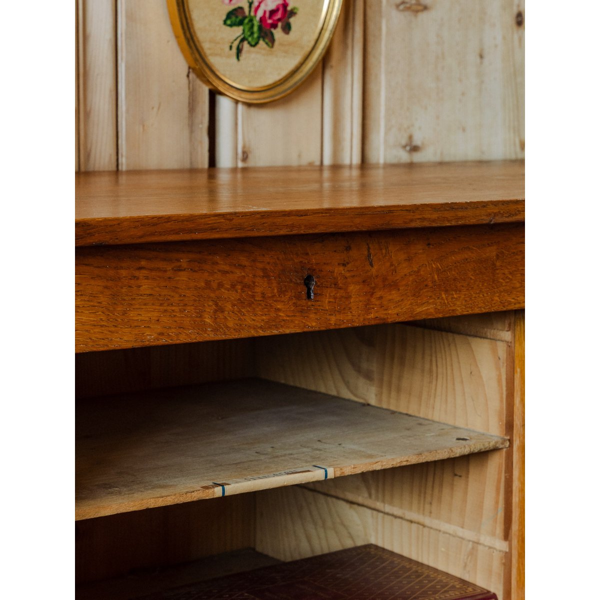 Classeur double en bois Fernand N°355 - Bon état bois foncé, DEBONGOUT