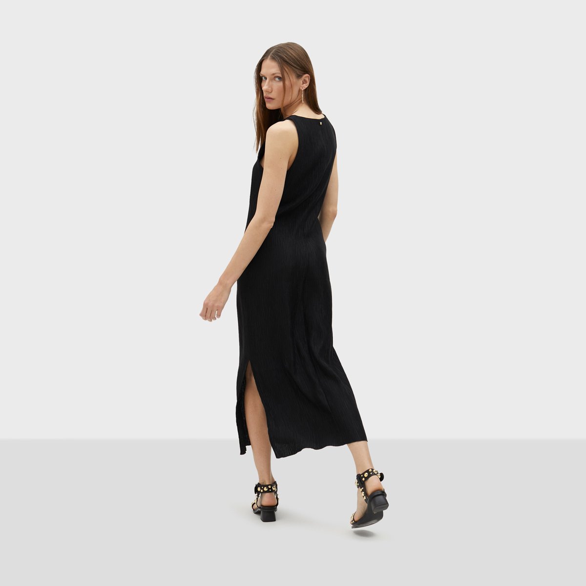 Robe longue sans manches noir, LOLA CASADEMUNT