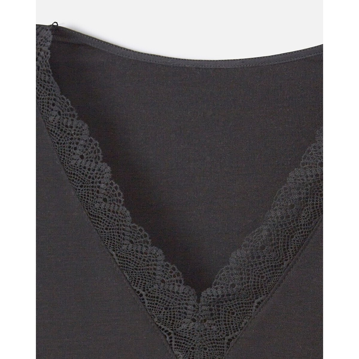 T-shirt de mangas compridas, Thermolactyl, Grau 3 preto , DAMART