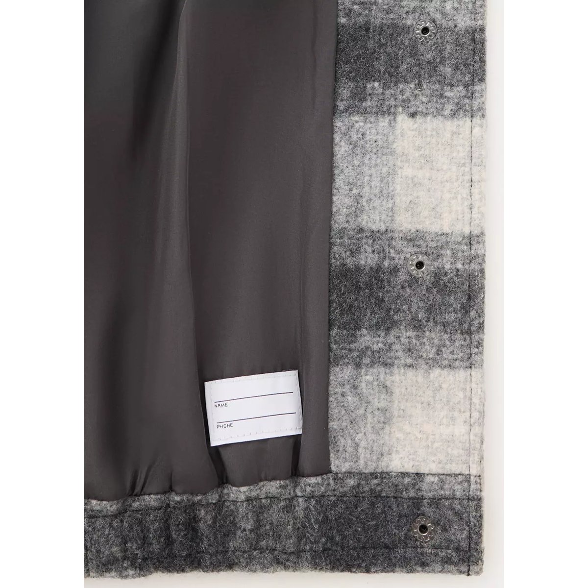 Veste bomber carreaux gris, MANGO KIDS