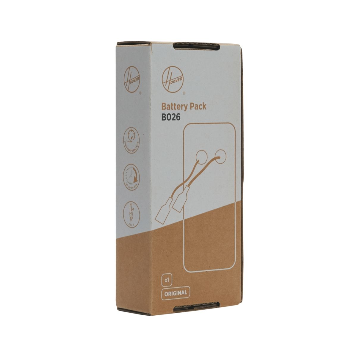 Batterie aspirateur Lithium B026 couleur unique, HOOVER