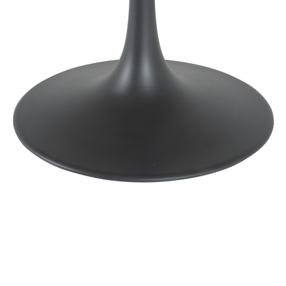 Table basse ovale en marbre blanc TULIPE blanc, SIGNATURE