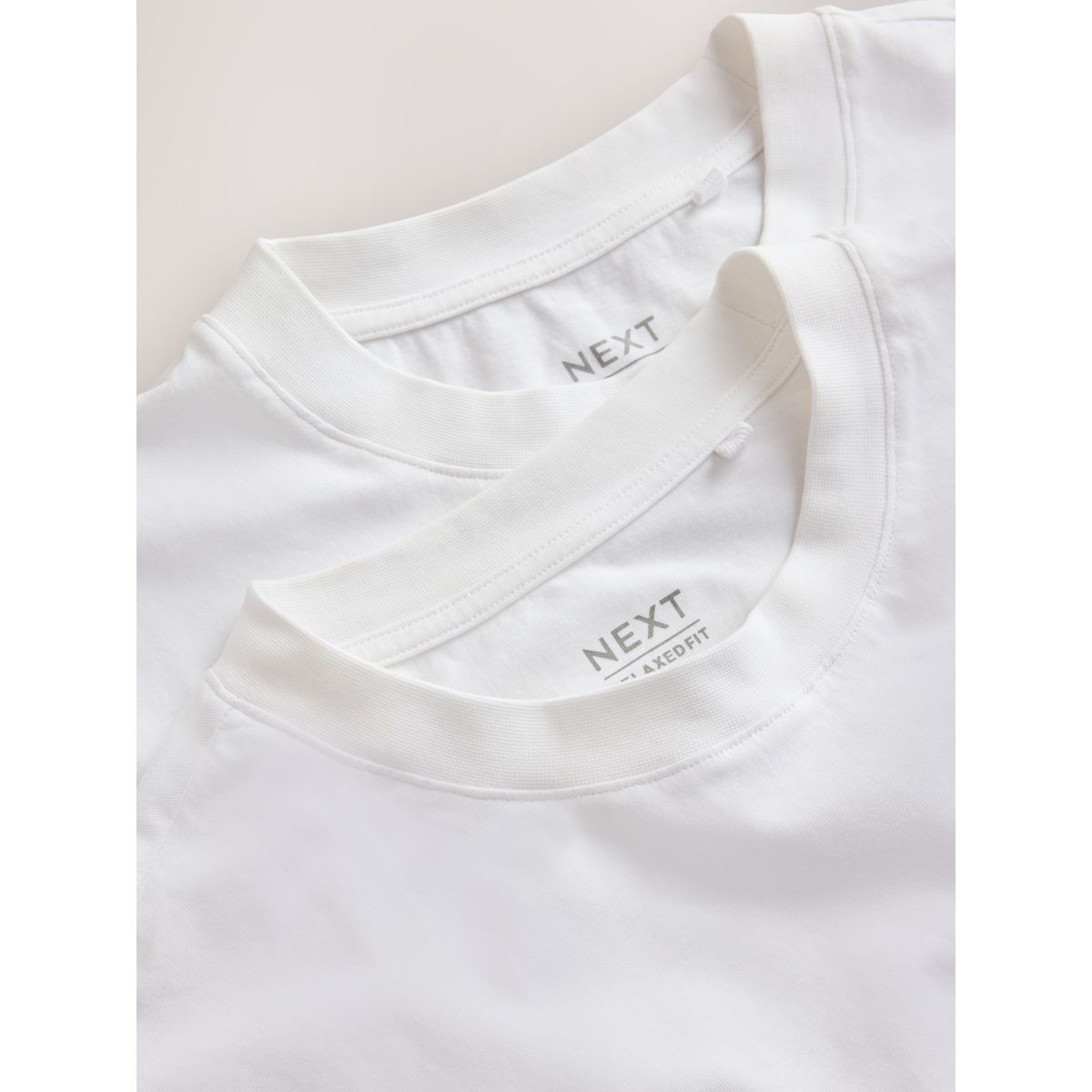 T-shirt en coton essential, lot de 6 blanc, NEXT