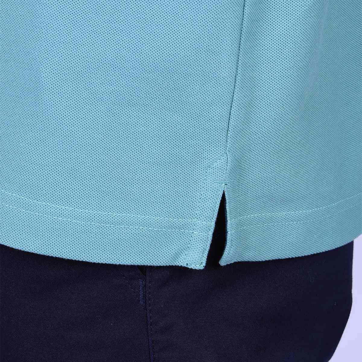 Polo Eliott bleu mineral, MISE AU GREEN