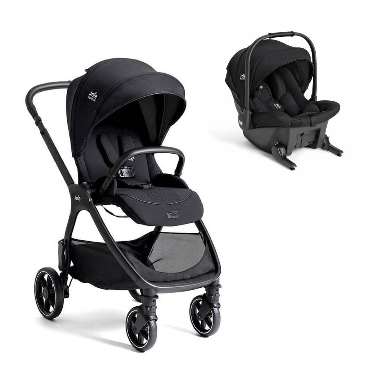 Pack poussette duo Valora + Sprint R129 noir, JOIE