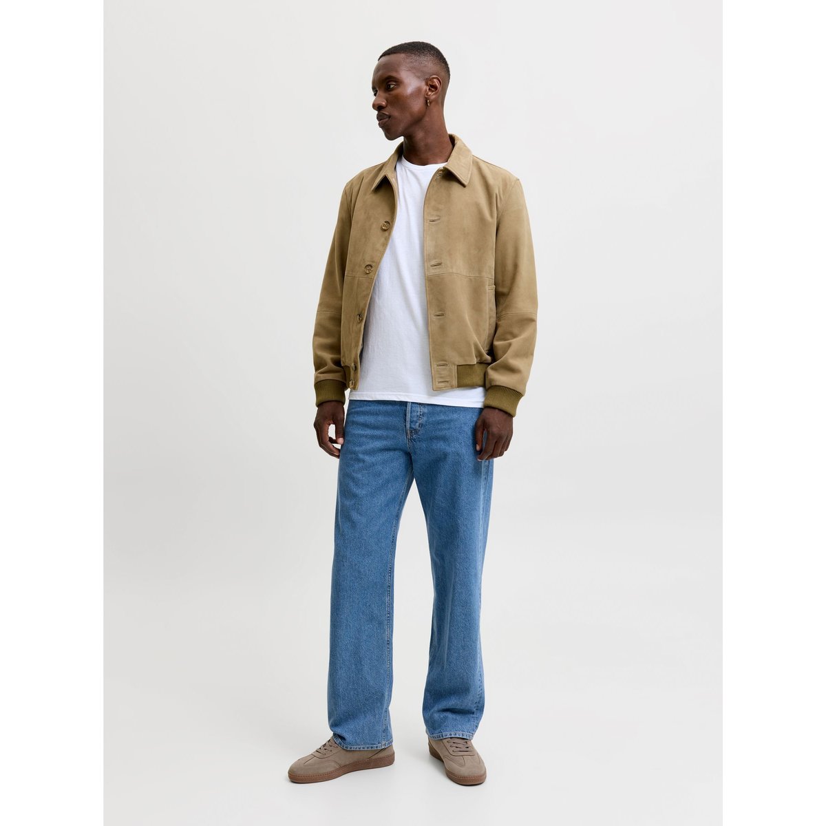 Jean À Coupe Large blue denim, JACK & JONES