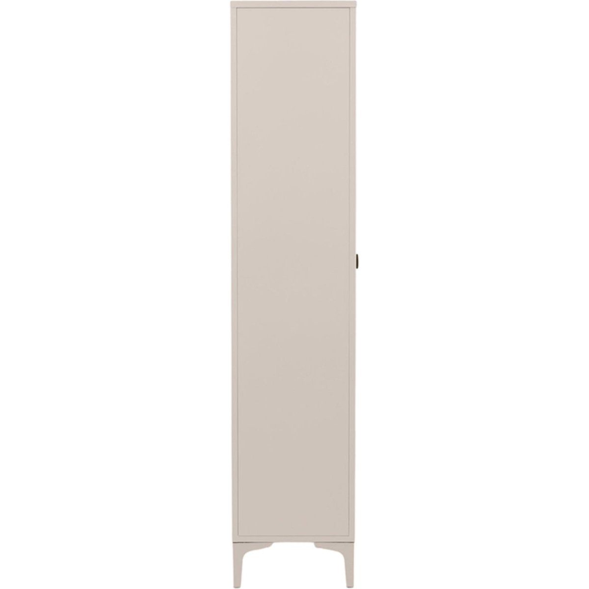 Vitrine en métal collection PIRING beige, RECOLLECTION