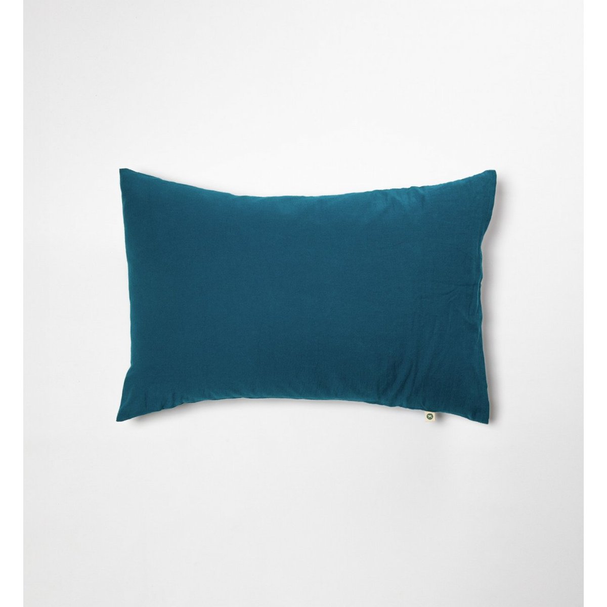 Taie d'oreiller PUR COTON BIO bleu nuit, KADOLIS
