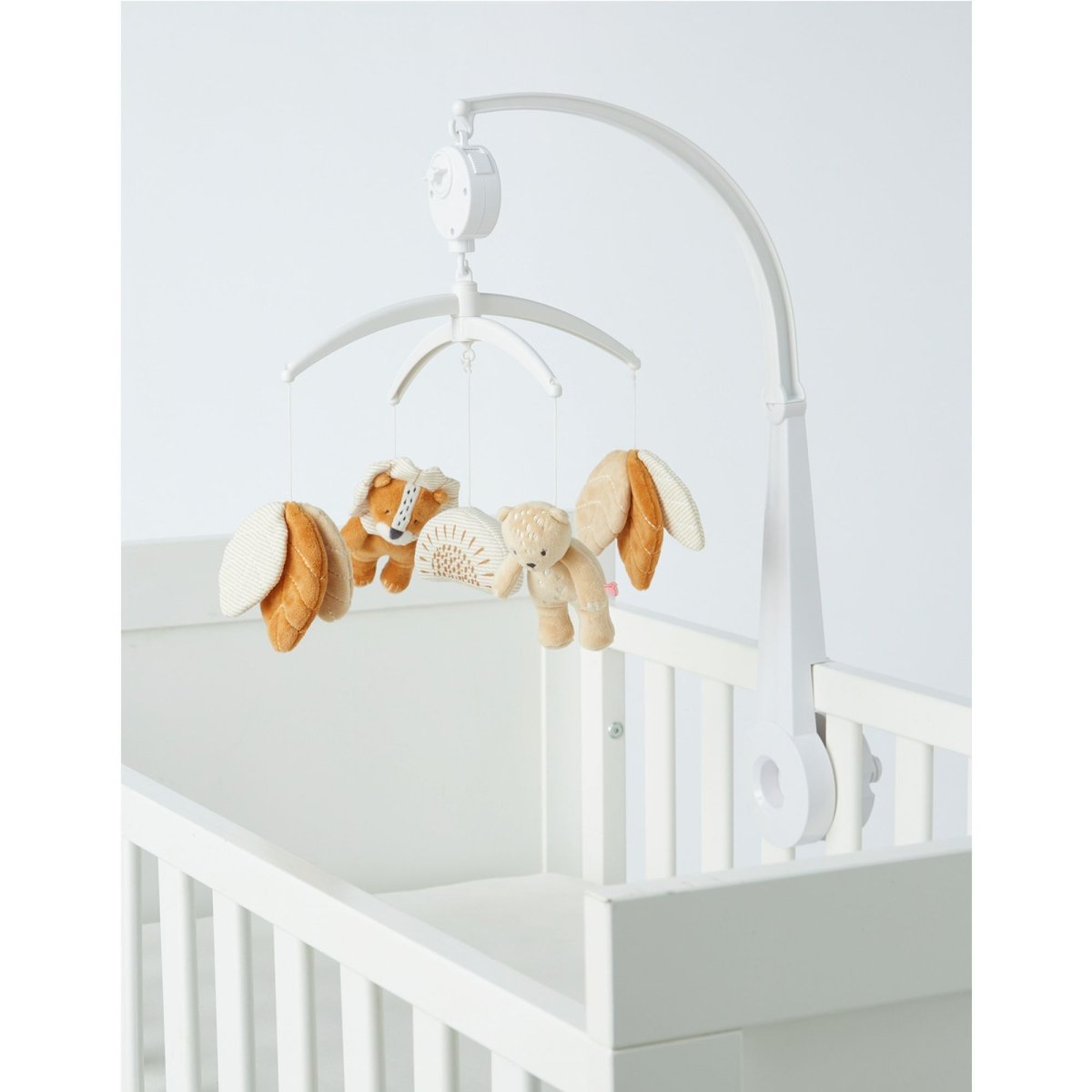 Mobile musical beige, marron, blanc, NOUKIE'S