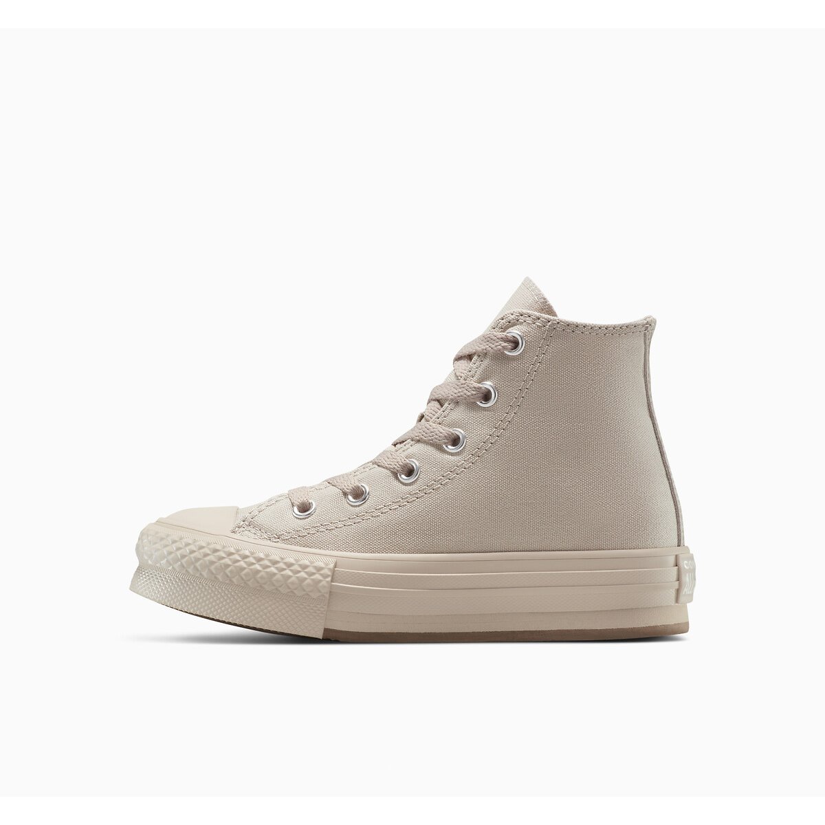 Kids All Star EVA Lift Peak Style Trainers taupe, CONVERSE