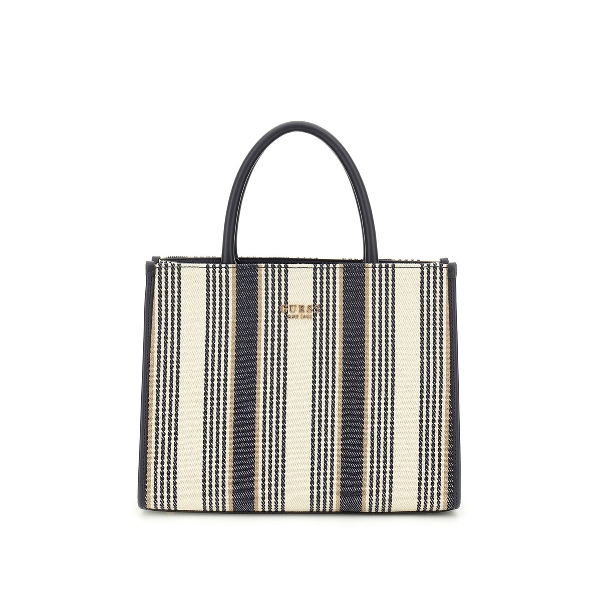 Sac À Main Nicolette En Toile blau multi, GUESS