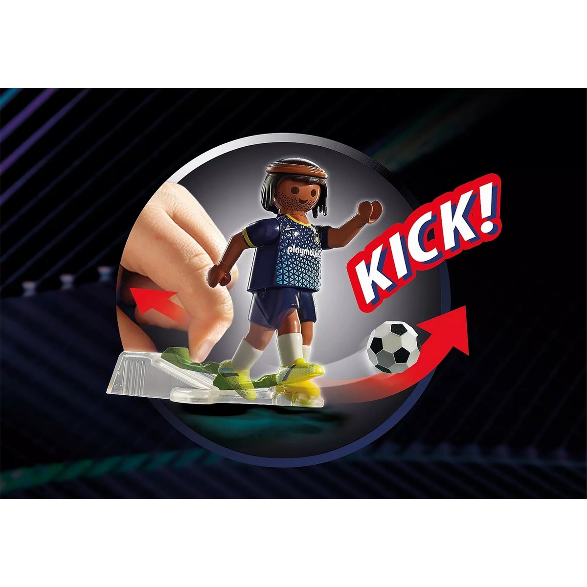 Stade De Football 71120 - Playmobil multicolore, PLAYMOBIL