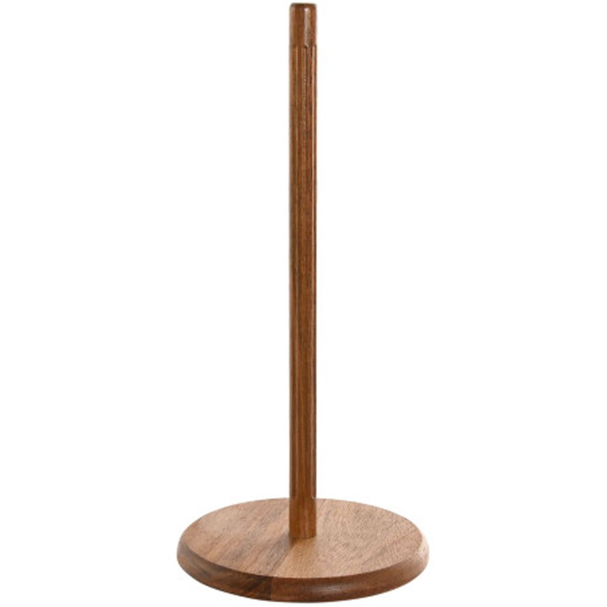 Porte rouleau essuie-tout bois d'acacia 17x17x32cm bois, WADIGA