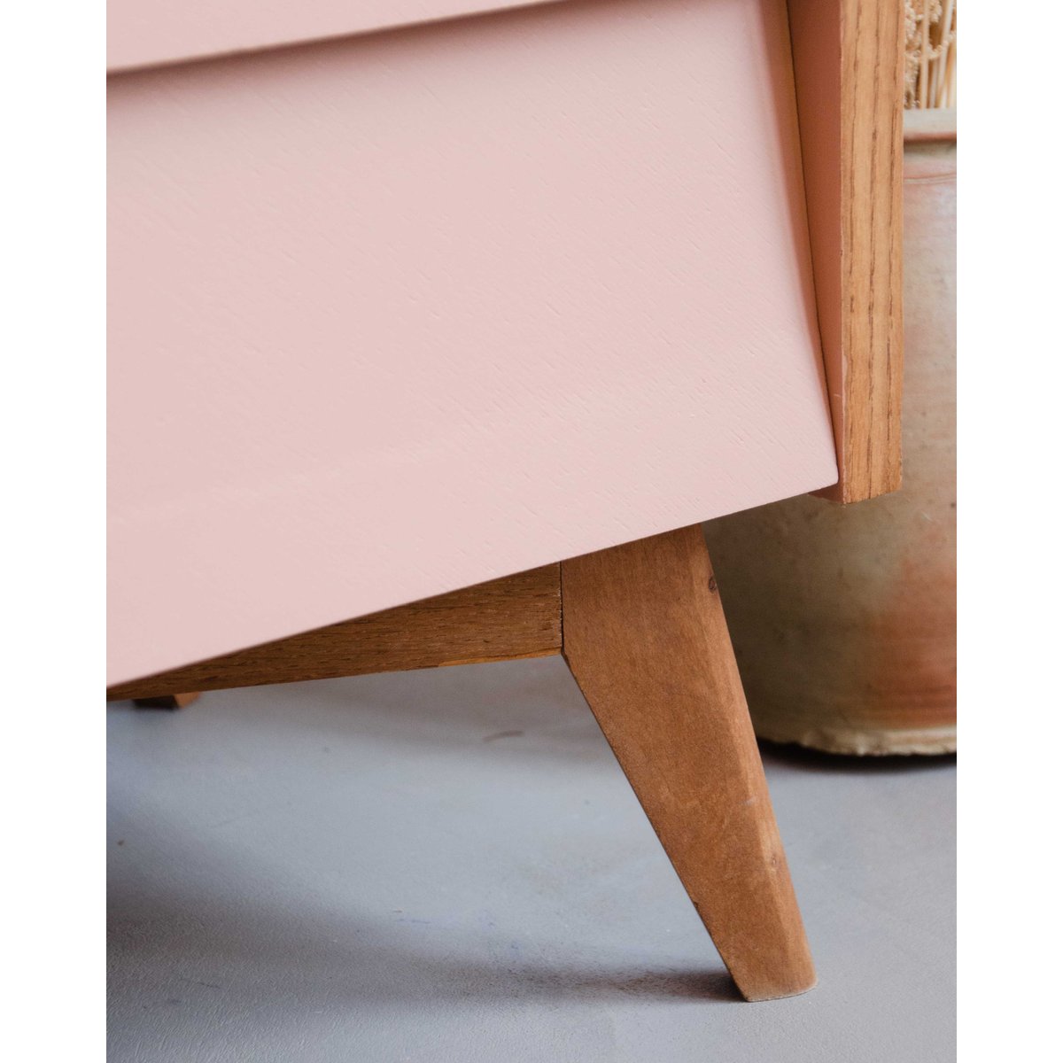 Commode en bois Garance N°661 - Bon état bois foncé, DEBONGOUT