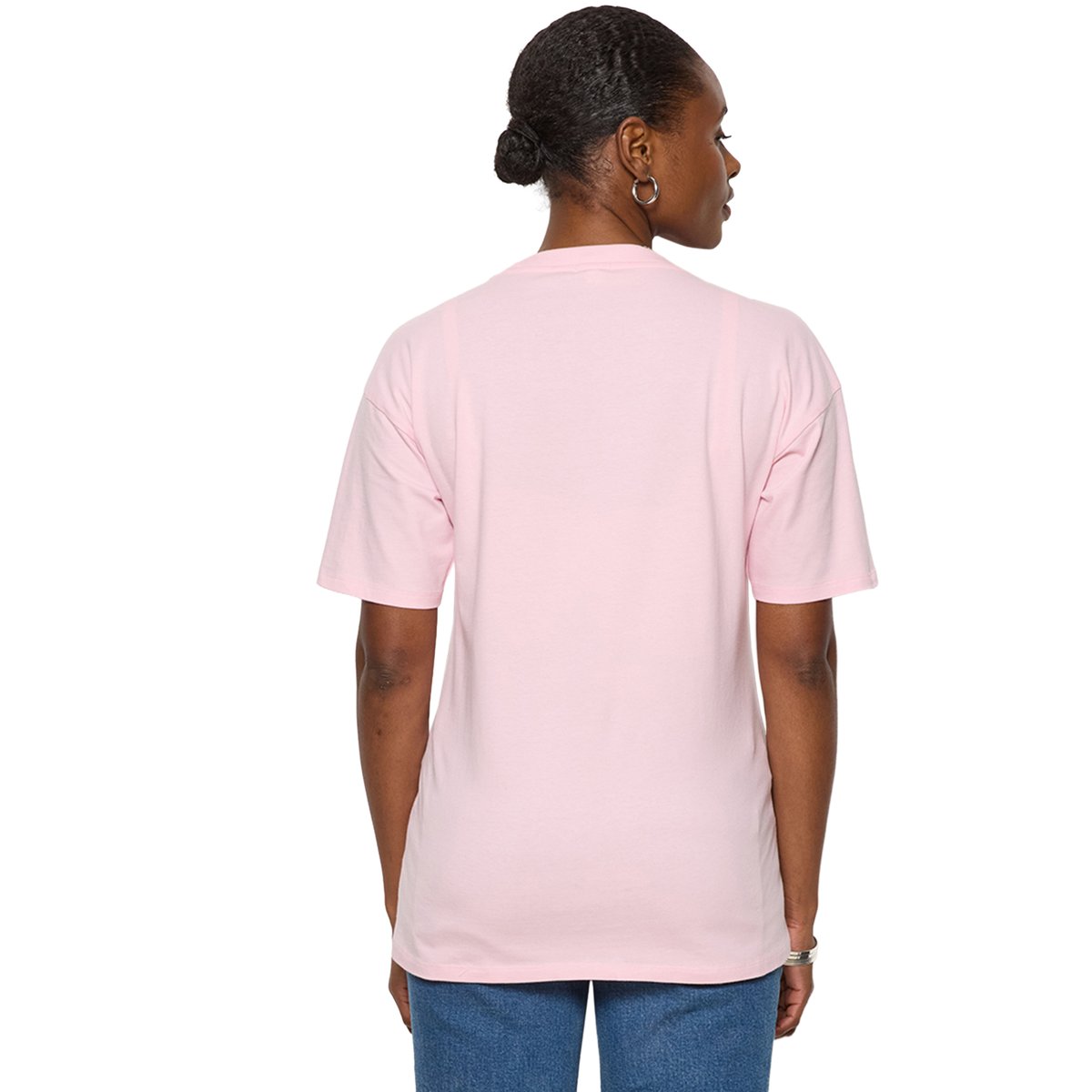 T-shirt manches courtes allaitement coton bio rose, VERTBAUDET