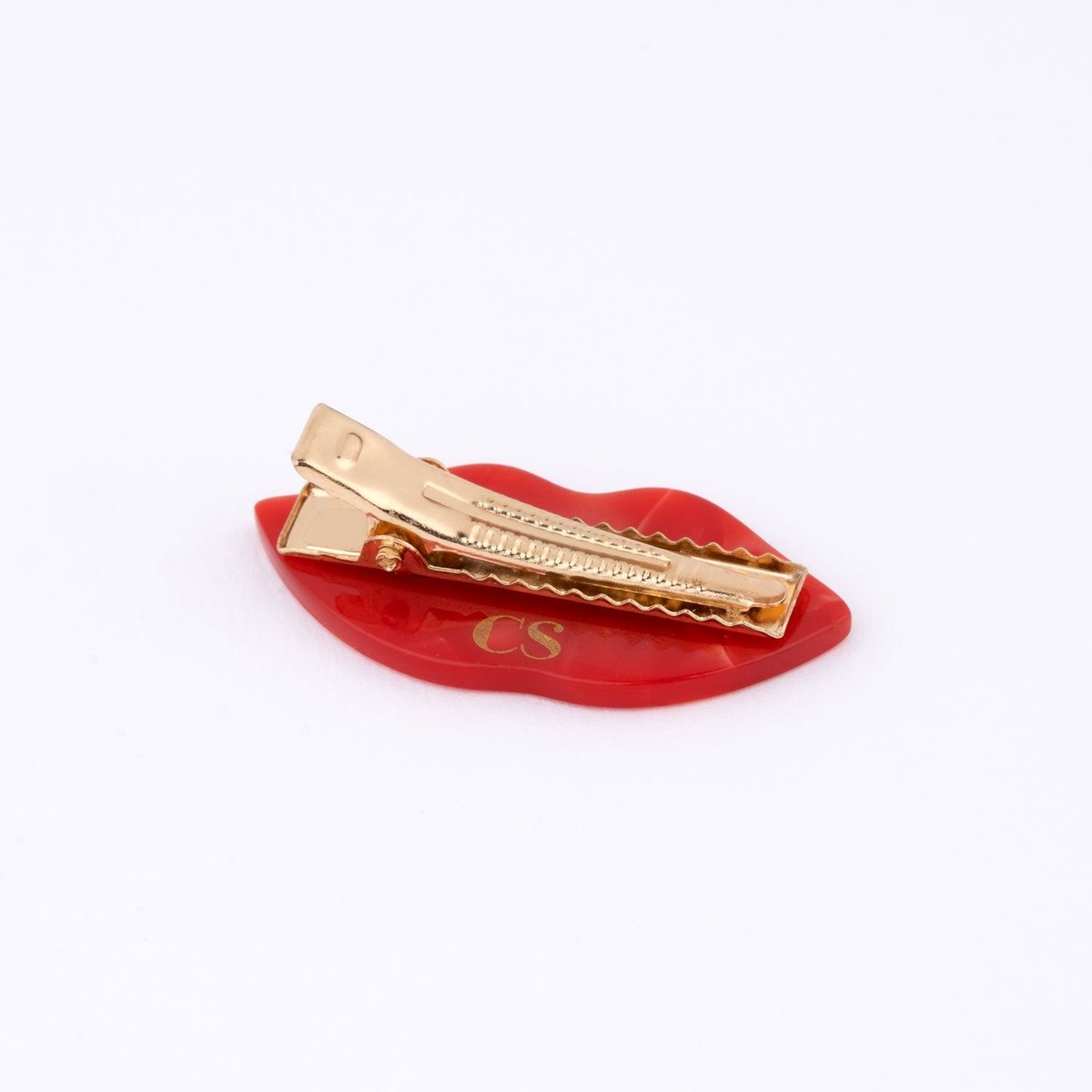 Barrette BOUCHE rouge, COUCOU SUZETTE