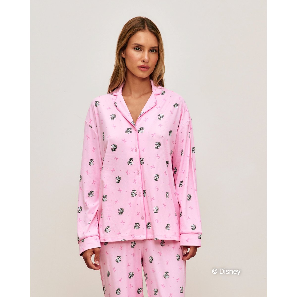 Chemise en jersey imprimé Panpan COMFYPANPIZ rose, UNDIZ