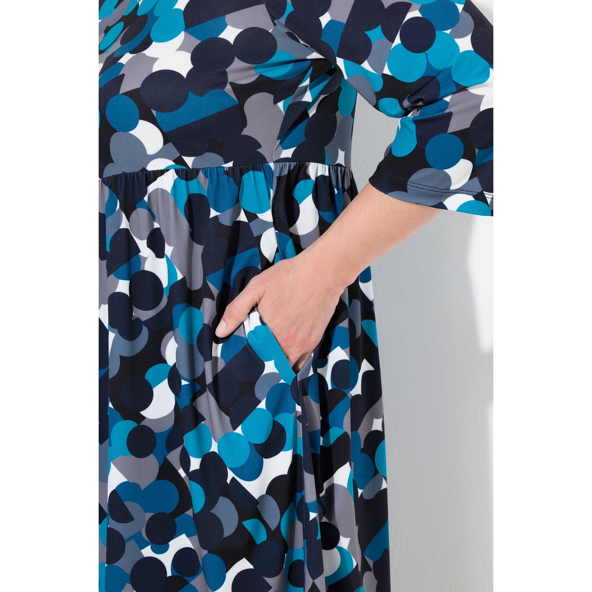 T-shirt long noir, ULLA POPKEN